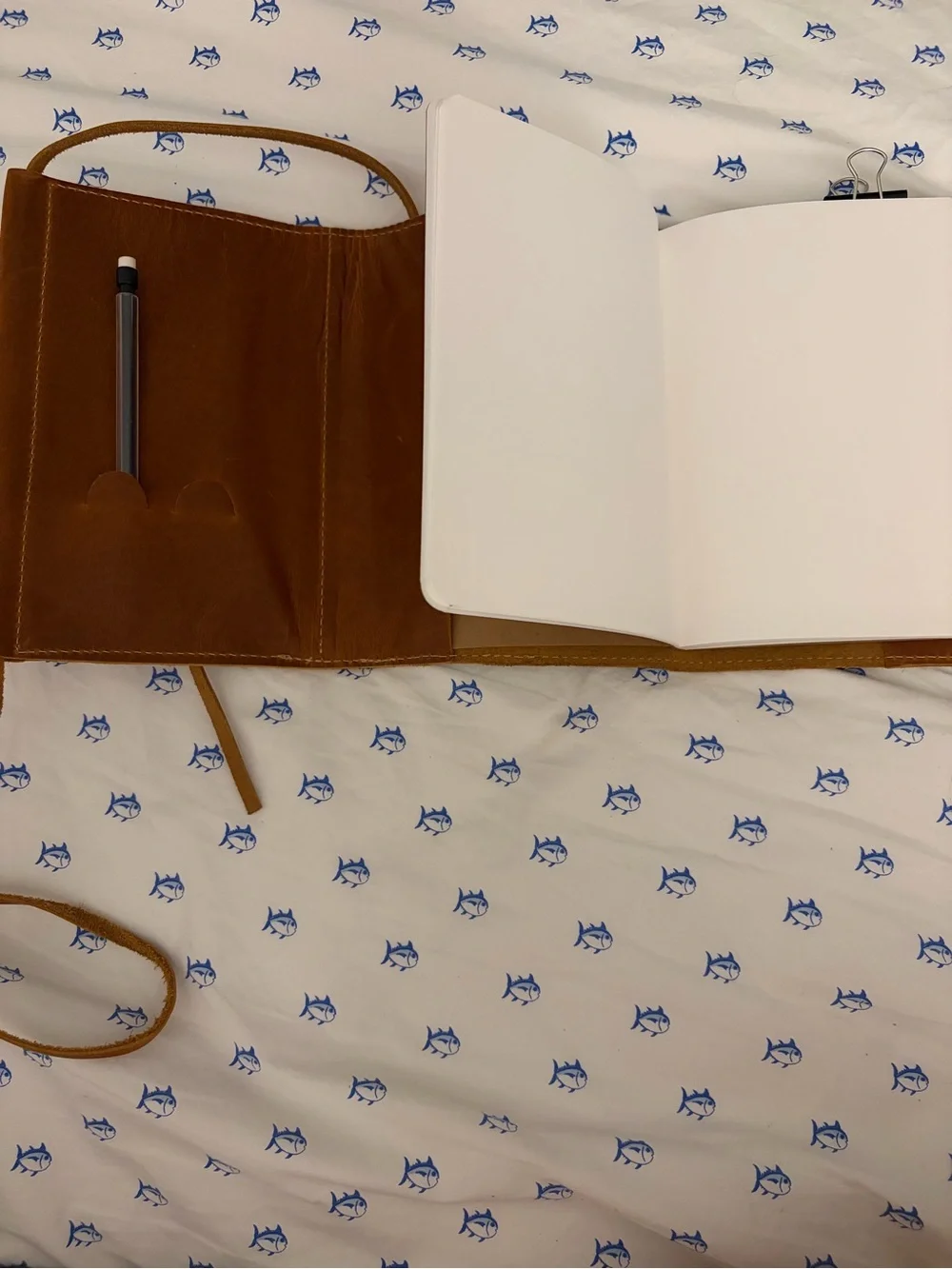 N/A leather journal